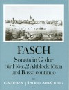 FASCH Sonata in G major - Score & Parts