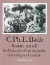 BACH C.Ph.E.  Sonate in g-moll (Wq 88)
