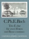 BACH C.Ph.E.  Sonata a tre in E major (Wq 162)