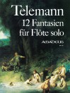 TELEMANN 12 Fantasias (WV 40:2-13) with facsimile