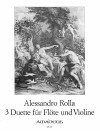 ROLLA duets for flute and violin - Parts