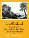 CORELLI Sonata a tre F-dur (Hg. Hess) - Part.u.St.