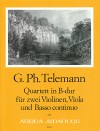 TELEMANN Quartett B-dur (TWV 43:B2) - Part.u.St.
