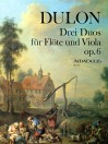 DULON F.L. Three duos op. 6 for flute and viola