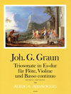 GRAUN J.G. Triosonate Es-dur (A:XV:8) [Erstdruck]