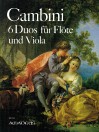 CAMBINI Six duos op. 4 for flute and viola - Parts