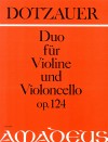 DOTZAUER Duo op. 124 for violin and violoncello